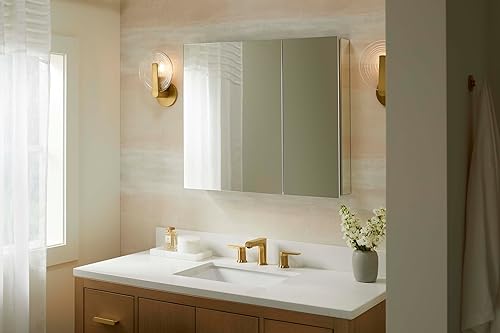 Miniatura 11 de Kohler K-CB-CLR1620FS - Armario para las medicinas del baño de 16 x 20 pulgadas, sin marco, estilo europeo, empotrado