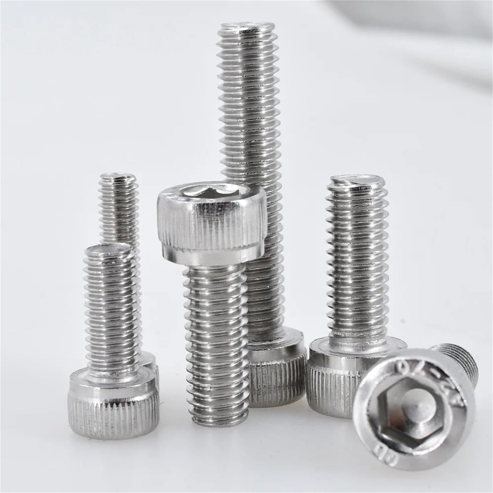 Cabezal de arandela de acero inoxidable, Kit surtido de tornillos autorroscantes hexagonales externos de 4,2 Mm a 6,3 Mm, 65mm (40 Uds.) M3(55mm (50pcs),M6)