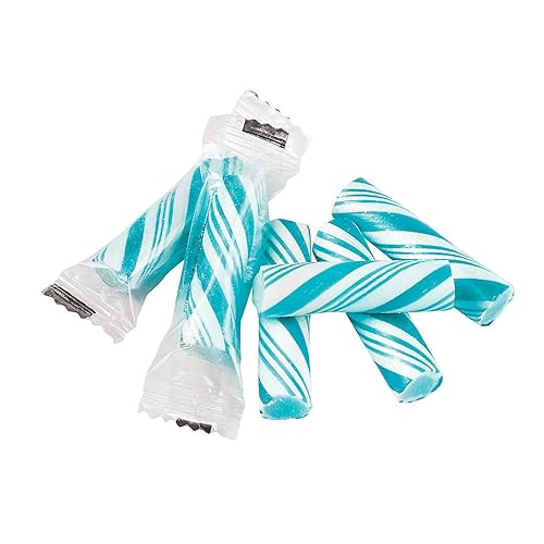 Miniatura 4 de Mini bastones de caramelo (152 palitos envueltos individualmente) Caramelos de Navidad y fiesta (rojo)