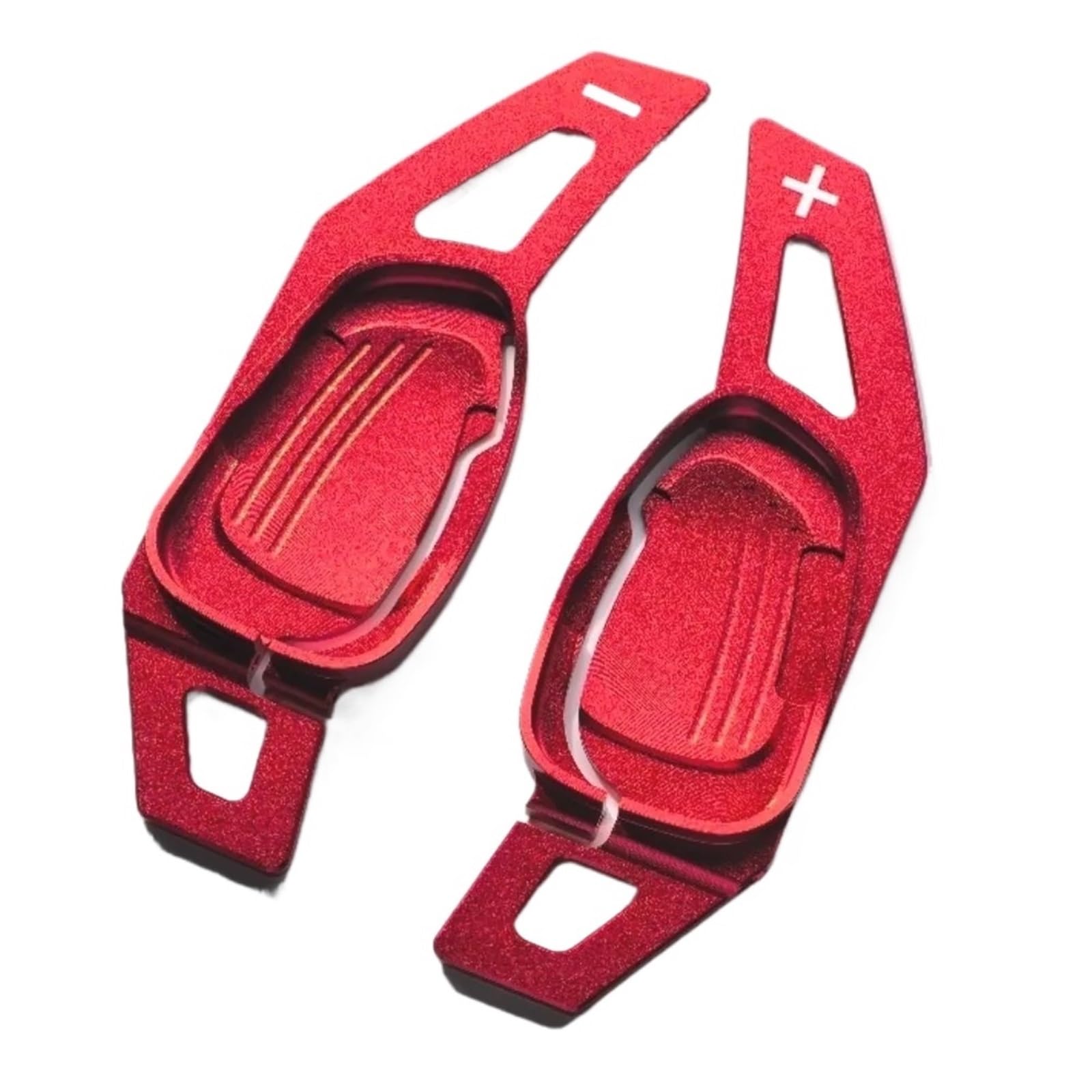 YAKISA Paddles Shift for Cupra for Seat for Formentor for Ateca for Leon for Sportstoure Wheel Shifter Paddle Car Steering Extension Shift Paddle Shifter(Red)