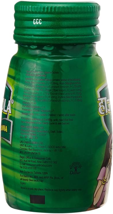 Dabur Hajmola Pudina 120 Tablet