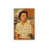 Please Don’t Code Before I Finish This Cup Funny Coffee Magnet 2