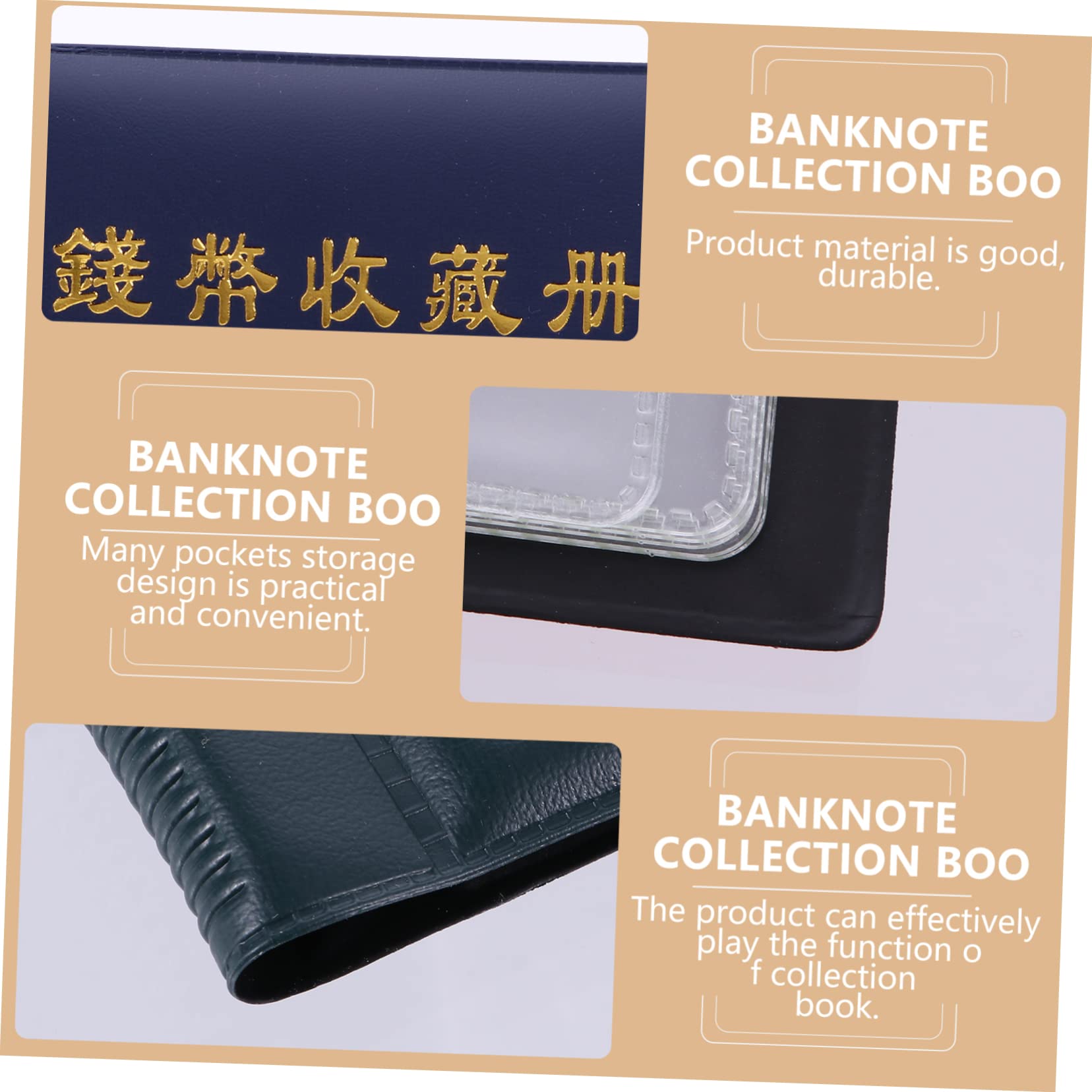 MAGICLULU 6pezzi Album Per Collezione Monete Da Paginper Monete e Medaglie Raccoglitore Pratico e Elegante Per Collezionisti e Appassionati Di Numismatica