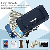 Vista 4 de Soporte para teléfono para correr, soporte para teléfono para iPhone 13, 14, 15, 16 Pro Max, Samsung, brazalete elástico ajustable para teléfono, 2