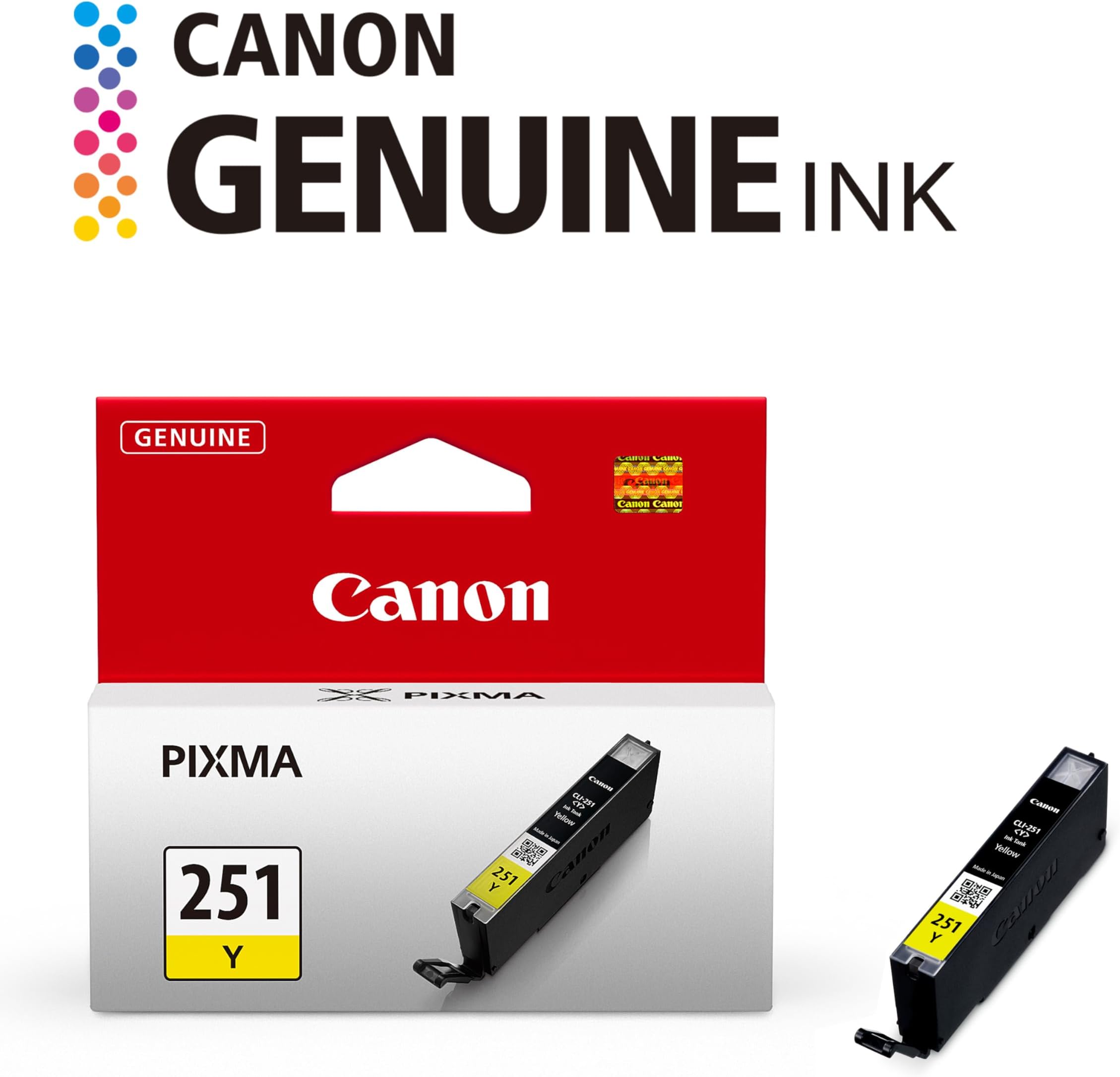 Canon Ink CLI-251 Y Individual Ink Tank