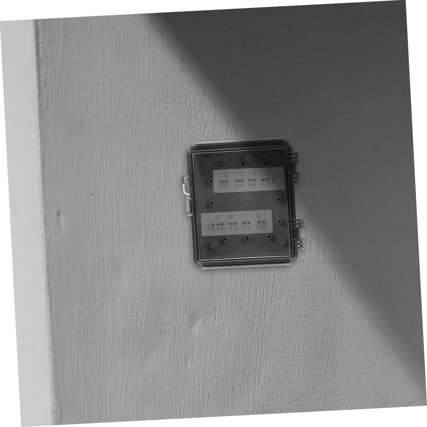 jojofuny Scatola in Abs e Acciaio Inossidabile di Derivazione Esterna Ip67 Chiusura Stagna Protezione Sicura per Uso All'aperto per Collegamenti Elettrici