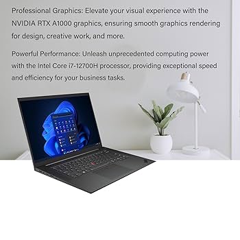 Amazon.com: Lenovo ThinkPad P1 Gen 5 Business Laptop, 16