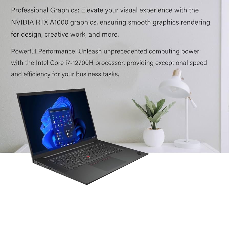 Windowsノート本体 Thinkpad P1 Gen5 i7-12900H ThinkPad P1 Gen 5 | 16″ Intel-powered mobile workstation
