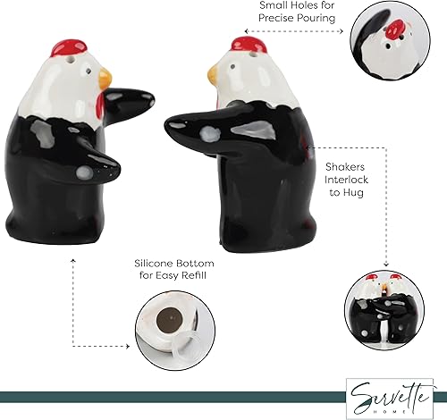 Vista 27 de Salero y pimentero Hugging Turtles Abrazar tortugas