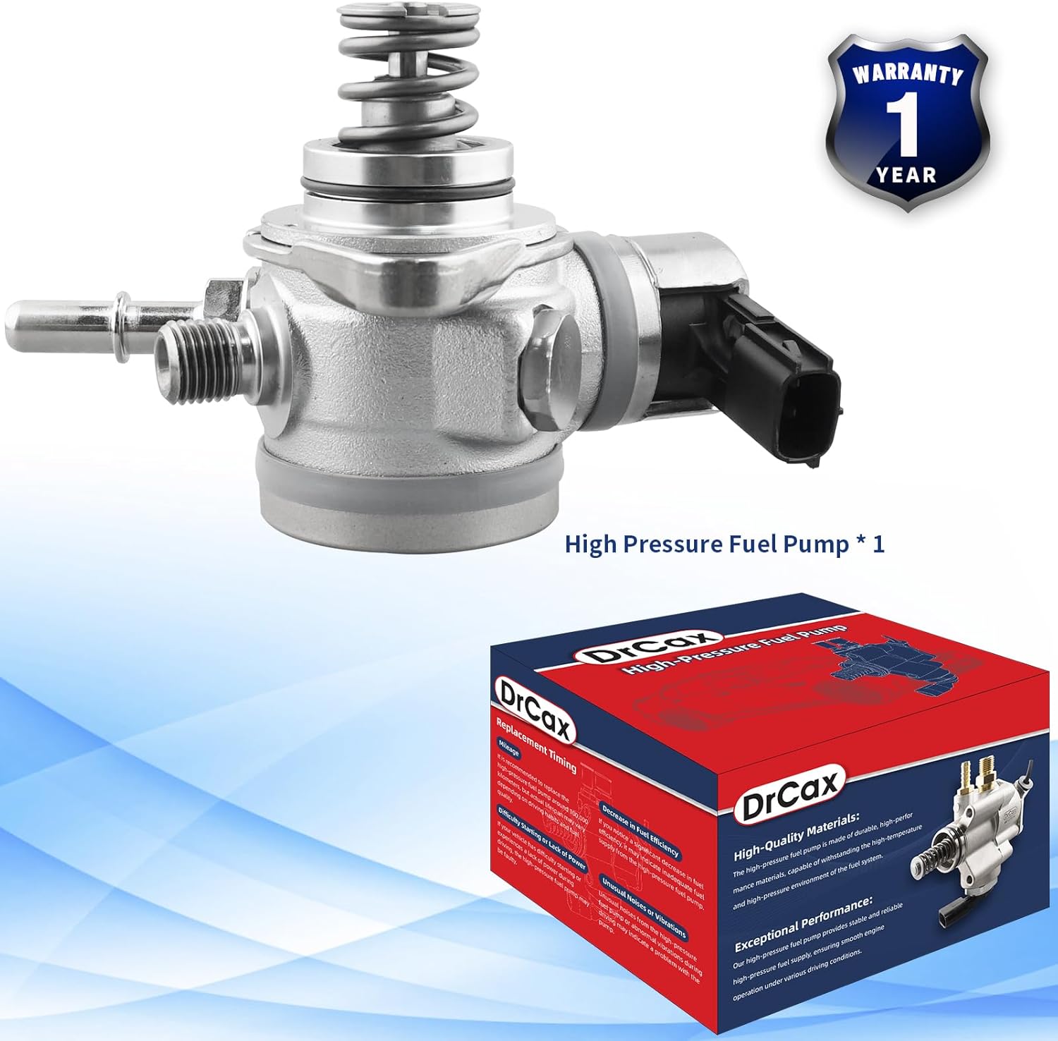 High Pressure Fuel Pump BL3Z-9350-D Compatible with Ford F-150 Expedition Transit-150 Transit-250 Transit-350 HD Lincoln Navigator Replace GDP204 BL3Z-9350-A BL3Z-9350-B BL3Z-9350-C