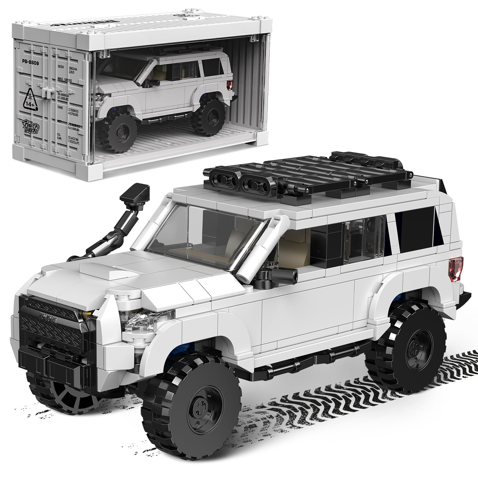 4Runner SUV SR5PRO Car Building Set 540PCS Collectible Model Kit | Compatible With Lego F…
