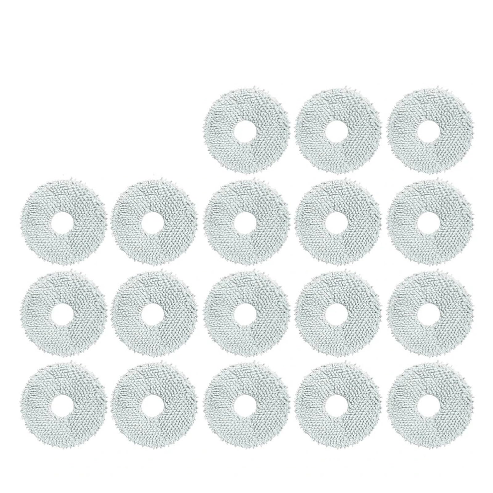 Aspirapolvere Mop Bagnato, Compatibile con Xiaomi, X10+ | X20+ e compatibile con Dreame, L10s Ultra / L10 Ultra / L20 Ultra(18PCS Mop)