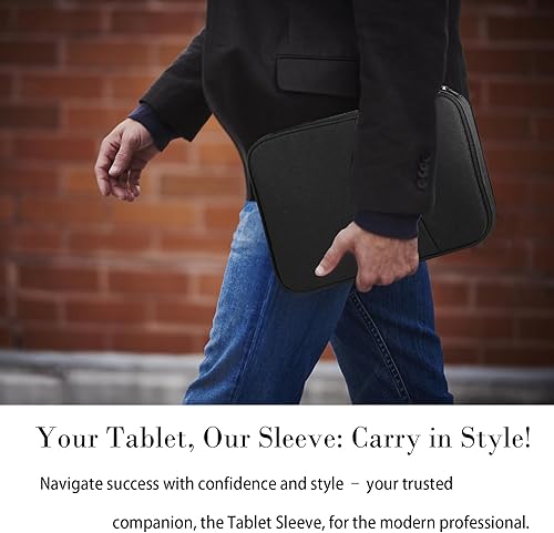 Miniatura 5 de Funda de transporte para tableta de 9 a 11 pulgadas para iPad Pro 11 (2022-2018), iPad 10.9 (10. generación), iPad Air (54 generación), Galaxy Tab