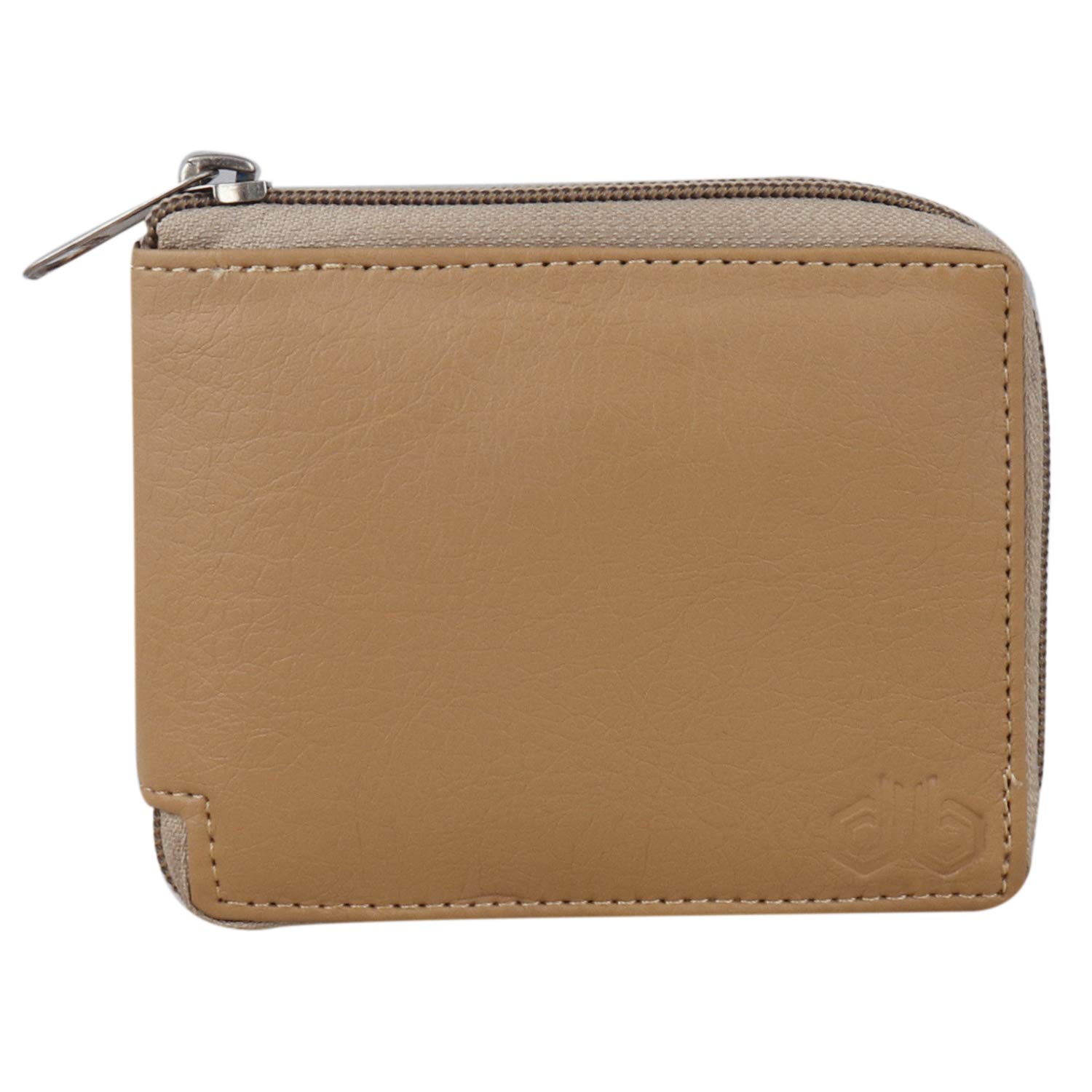 Designer BugsSynthetic Men's Wallet (CHAIN_Beige)