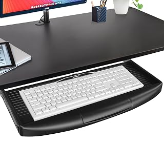 TooCust 22"Wx11"D Under Desk Keyboard Tray