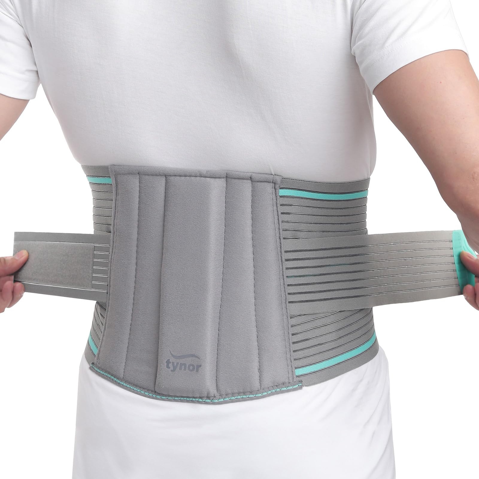 TYNOR Lumbo Sacral Belt, Grey, Medium, 1 Unit