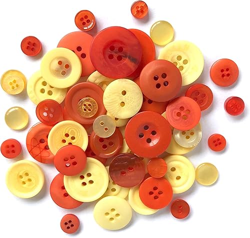 HABERDASHERY, cuatro onzas de botones de mercería, variados, colores combinados