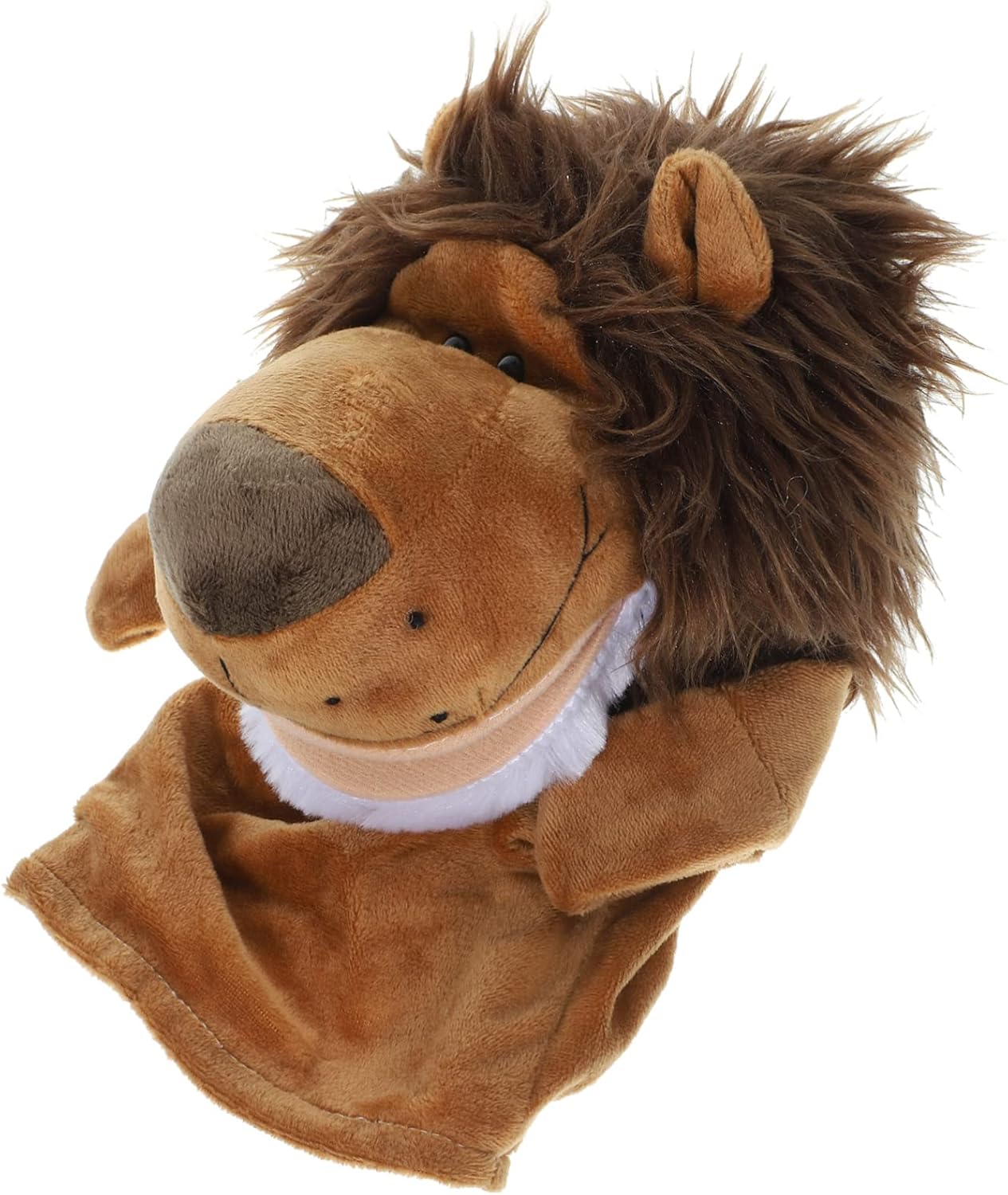 HONMEET Lion Puppet Hand Puppet Early Education Toy Animal Hand Puppet