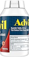 Vista 33 de Advil Analgésico y reductor de fiebre, medicamento para aliviar el dolor con ibuprofeno 200 mg para dolor de cabeza, dolor de espalda, dolor