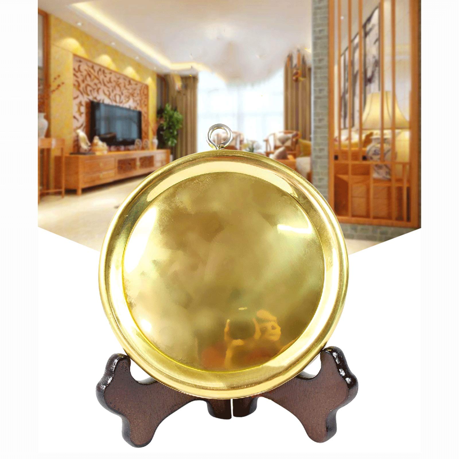 Specchio Concavo di Feng Shui Bagua Ottone Bagua Feng Shui Specchio Rotondo Convesso Home Specchio Buona Fortuna Preghiera Preghiera Forniture per Ornamento di Affari della Decorazione