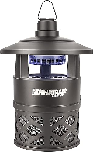 DynaTrap Trampa para mosquitos DT160-TUNSR de 14 acre y trampa para insectos voladores  Mata mosquitos, moscas, mosquitos, avispas y otros insectos