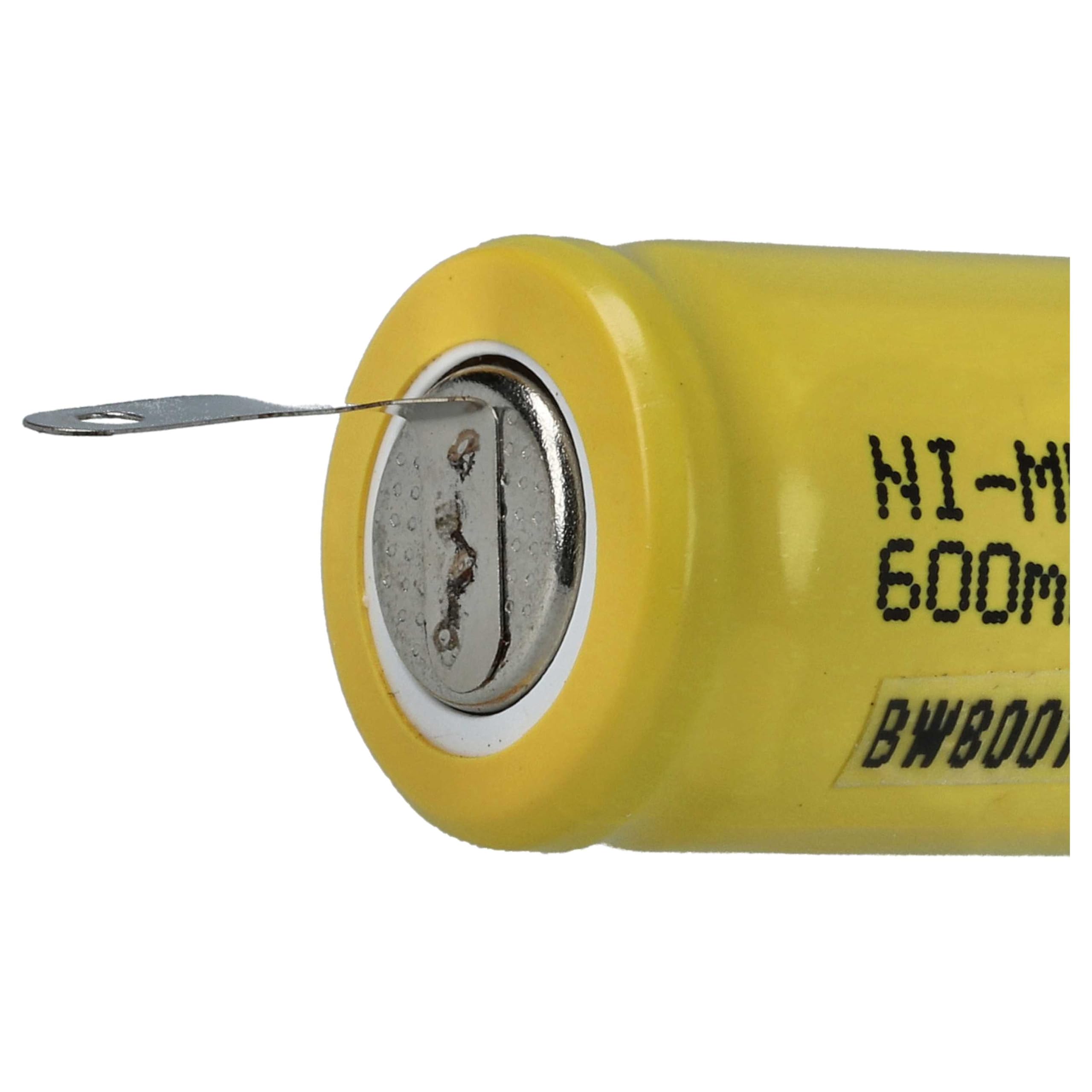 vhbw 10x Batteries Remplacement pour 1/2AA