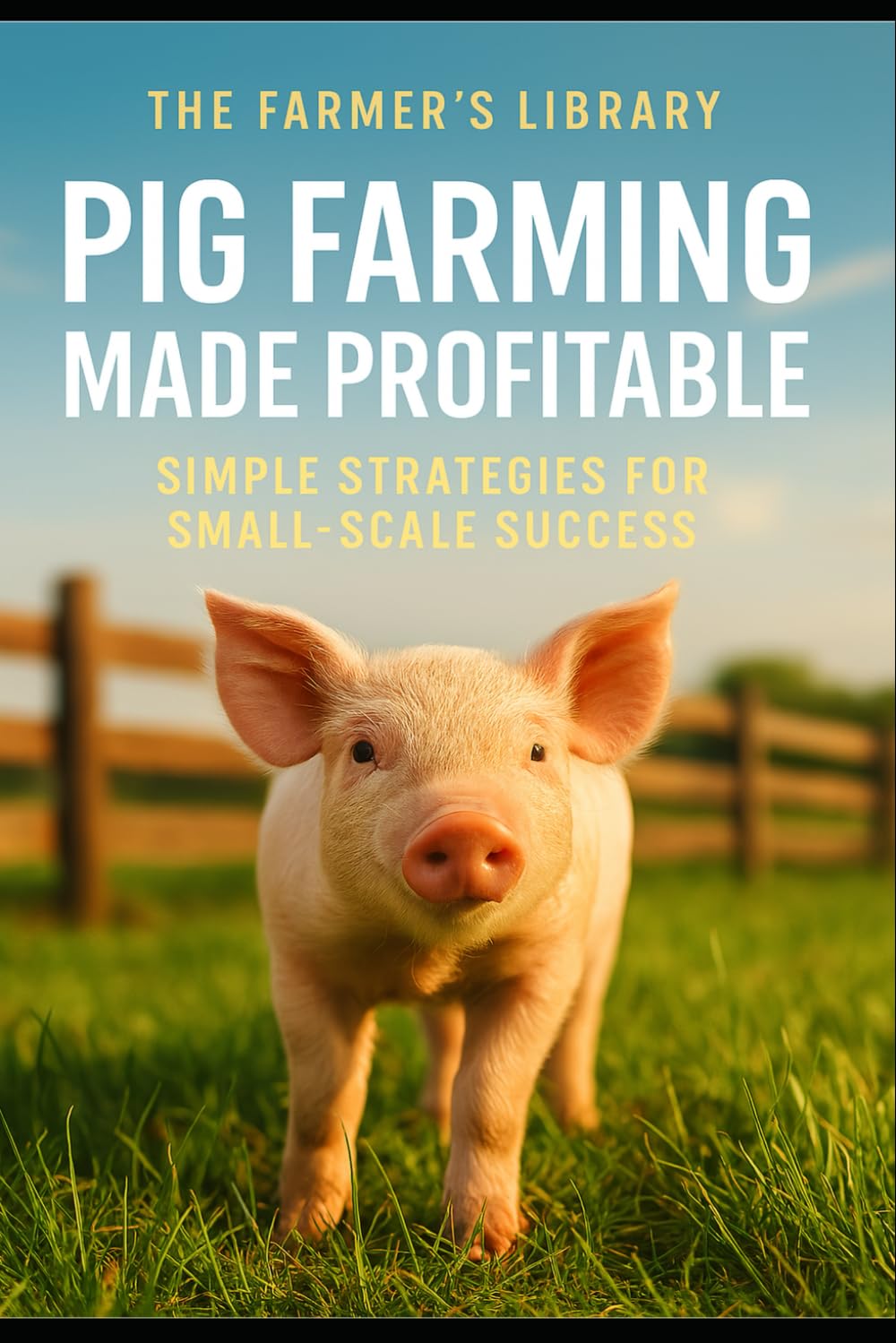 Pig Farming Made Profitable: Simple Strategies for Small-Scale Success