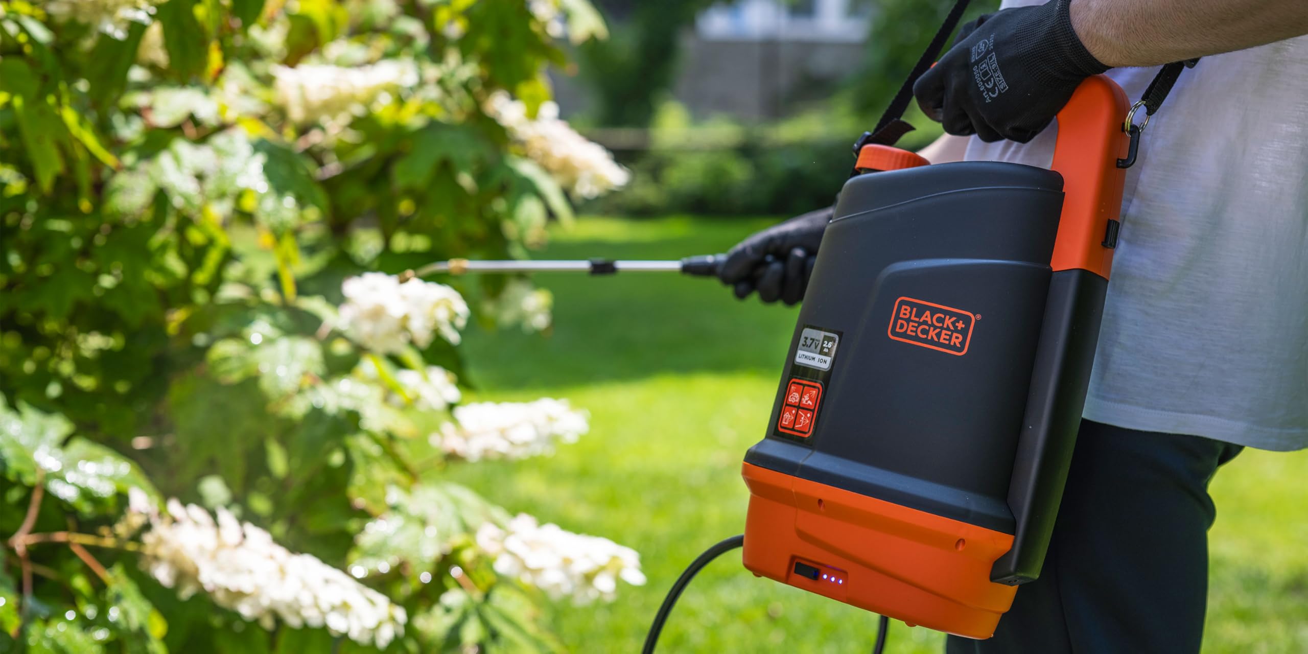 POMPA IRRORATRICE A BATTERIA 'BXSPBS05E' Lt 5-3,7 Vdc 2,6 Ah