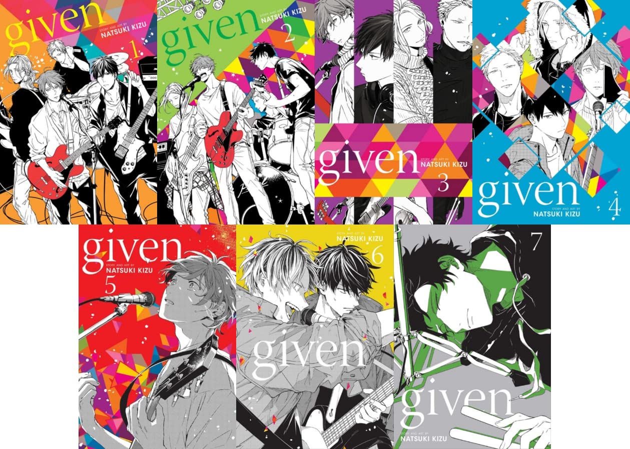 Set Manga Dato, Volumi 1-7