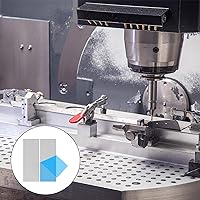 Vista 6 de Paquete de 2 chapas de aluminio 6061 T651 de 6 x 16 x 1/16 (0.06 pulgadas), placa de aluminio delgada lisa cubierta con película protectora