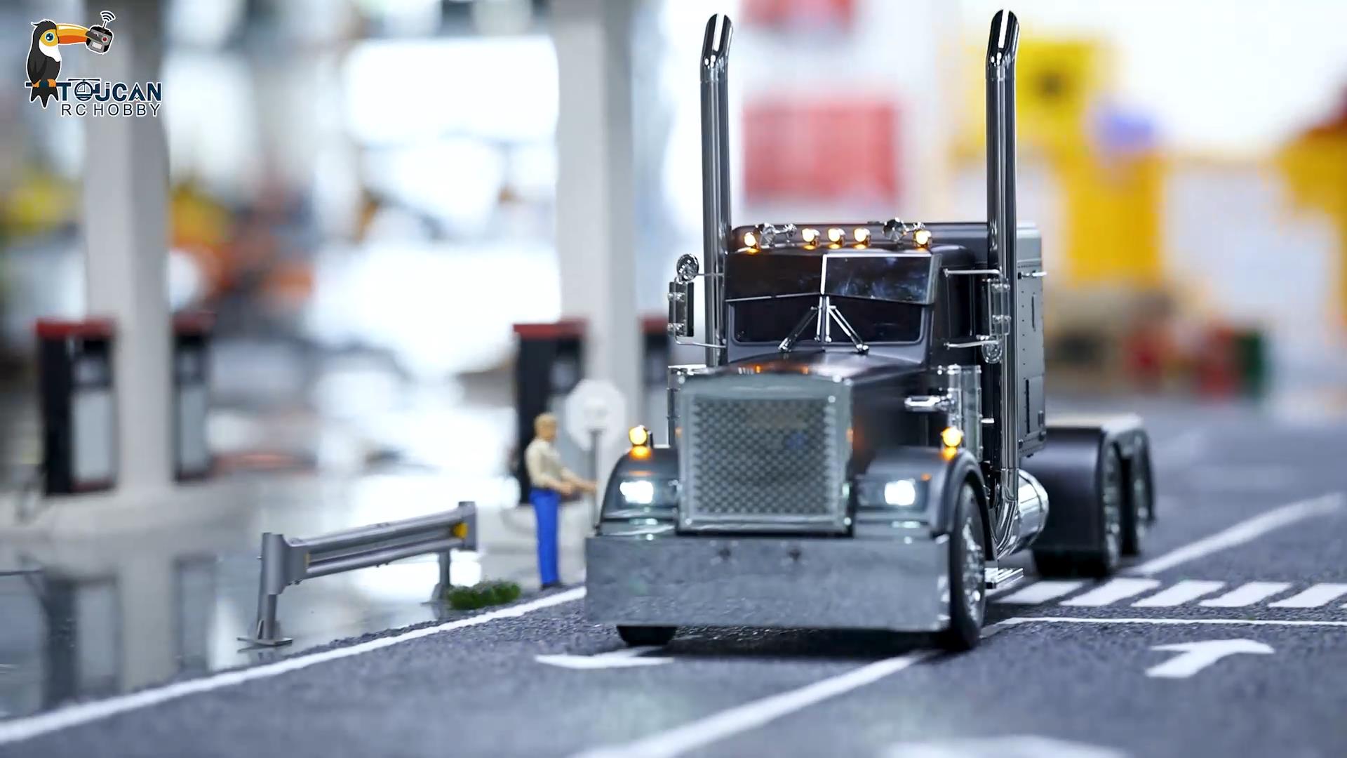 Amazon.com: TOUCAN RC HOBBY Customized 1/14 Semi Truck 6x4 56356