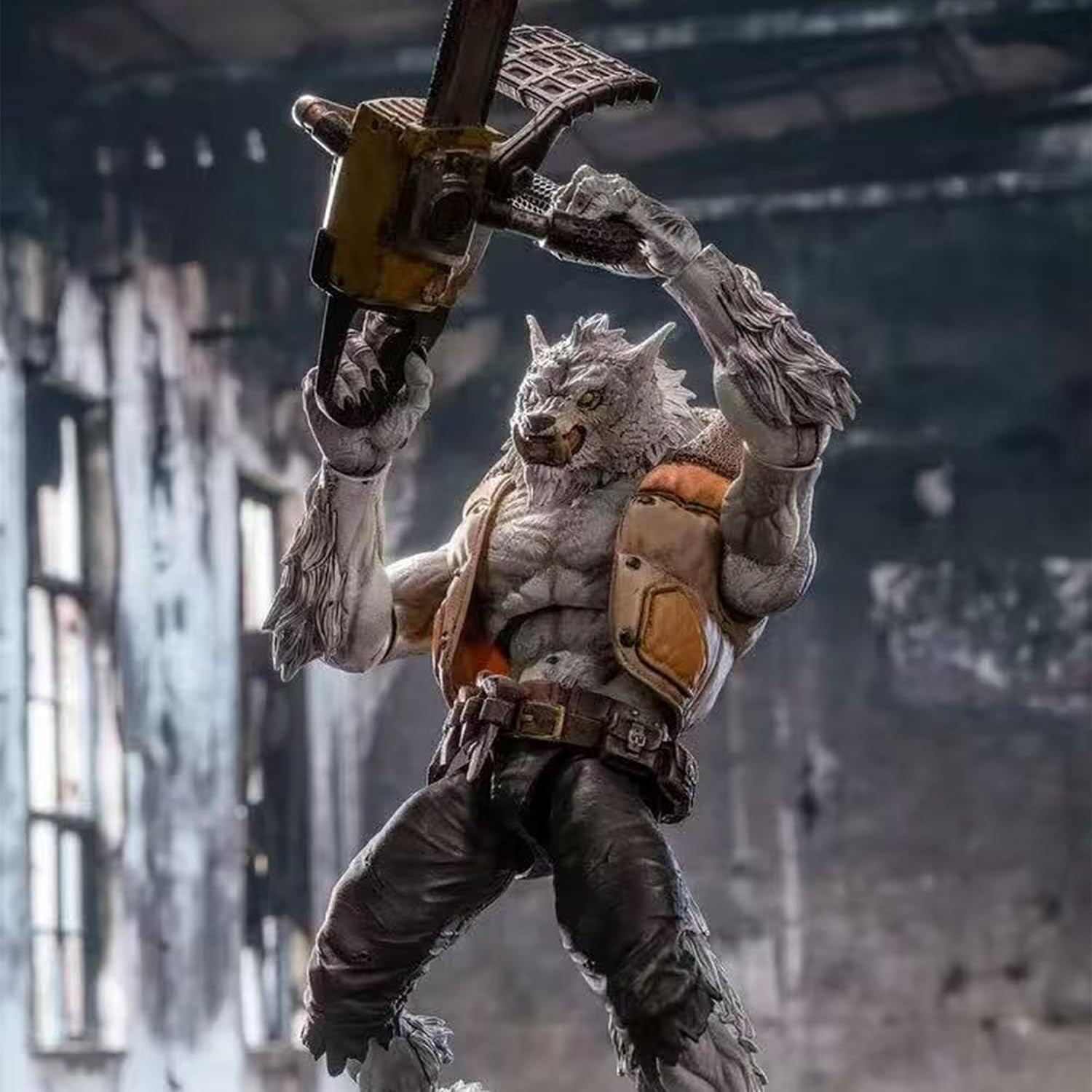 MU 1/12 Action Figures - FuRay Planet Veteran Willam White - 8‘’,Classic Character,Collectible,Age 15 and Above
