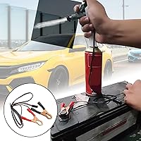 Vista 7 de Adaptador limpiador de descarga para inyector de combustible de automóvil, probador de bricolaje, prueba de presión de bomba de combustible