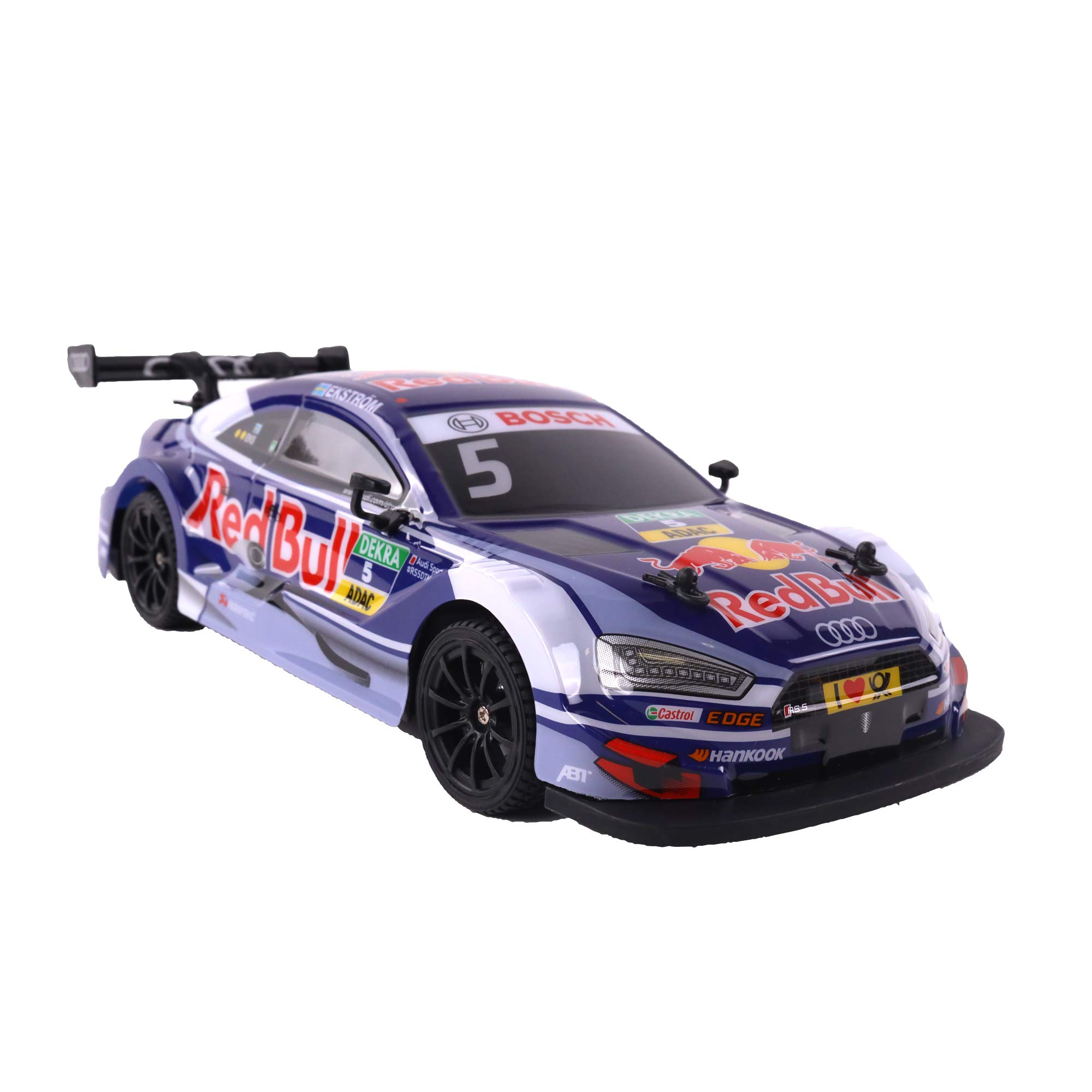 TURBO CHALLENGE - Audi Red Bull Racing - RC Prestige - 096016 - Samochód zdalnie sterowany - Niebieski - 1/16 - Baterie nie są dołączone - Plastik - Od 6 lat
