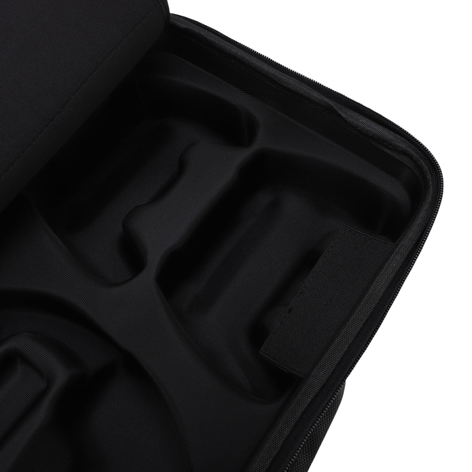 Fockety Twardy futerał na konsolę do Gier, Przenośna Torba Podróżna z Elastycznym Paskiem, na Słuchawki z Kontrolerem, Kabel USB, Akcesoria do Zasilacza (BLACK)