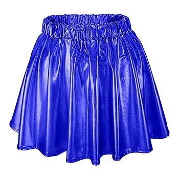 Women's Metallic Glossy Night Party Mini Skirt Casual Club