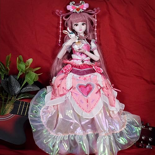 Miniatura 5 de EVA BJD Muñeca BJD de 13 con juego completo  conejo de 24 pulgadas 236in muñeca articulada de bola para niña figura de acción de juguete BJD