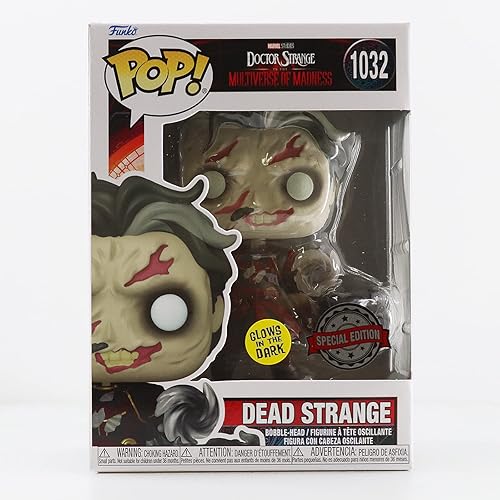 Doctor Strange en el multiverso de la locura Pop! Movies Dead Strange Figura de vinilo, 3.5 pulgadas