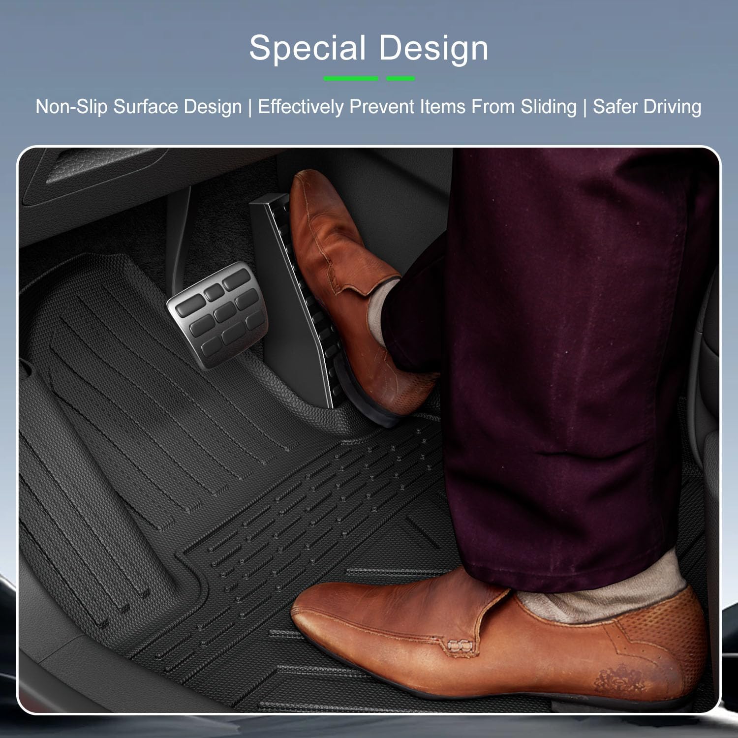 7&8 Seats Floor Mat Compatible with 2020-2025 Palisade Cargo Mat TPE Backrest Trunk Liner Cargo Floor Liner Replacement for 2020-2025 Palisade Accessories