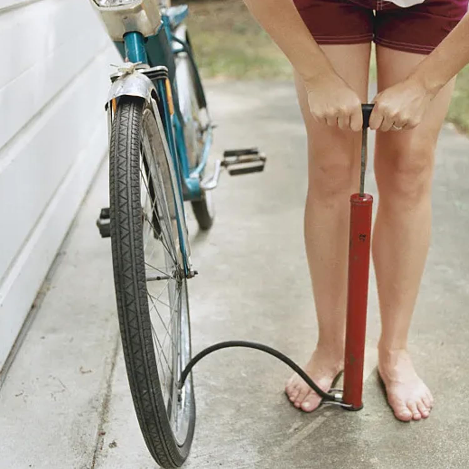 Pompa Per Bicicletta Portatile Tubo Per Gonfiaggio Pneumatici 36