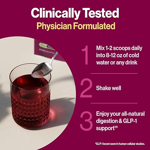 Miniatura 7 de Prebeet - Mezcla de bebida sin cafeína, suplemento prebiótico de energía natural para apoyo de la hinchazón y la digestión intestinal, la piel, el