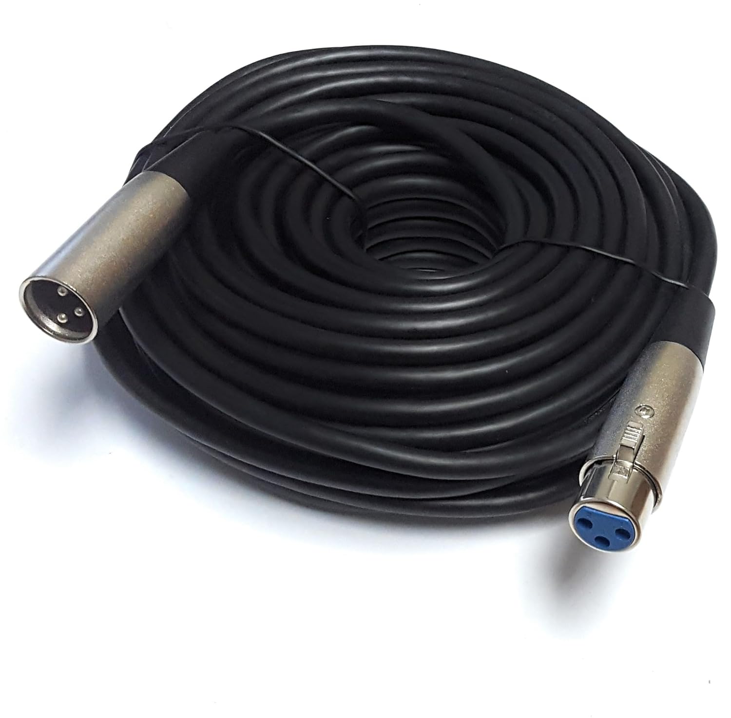 XLR 3-Pin Microphone Extension Cable - Male to Female - 6ft (6, 15FT)