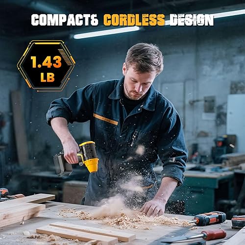 Miniatura 7 de ohyes Soplador de aire sin escobillas motor de alta velocidad compatible con DeWALT 20 V Max batería soplador de hojas para camping, barbacoa y