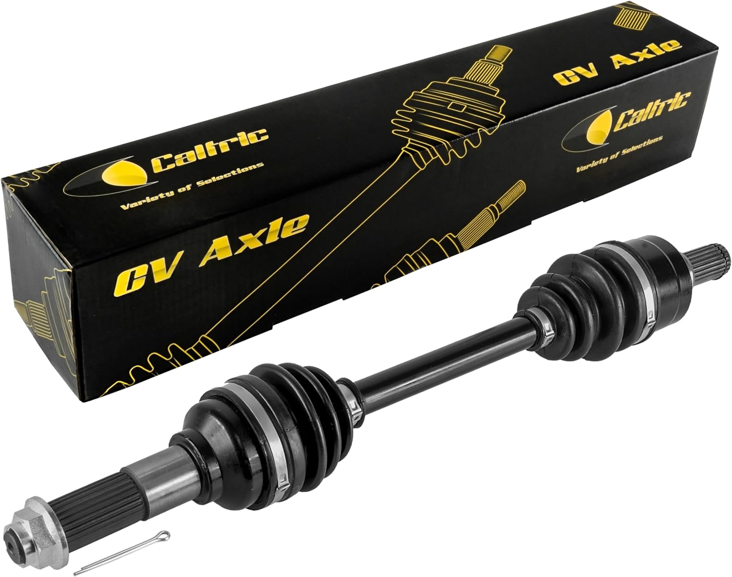 Caltric Rear Left or Right CV Joint Axle Compatible with Yamaha Grizzly 450 YFM450 4X4 2011 2012 2013 2014