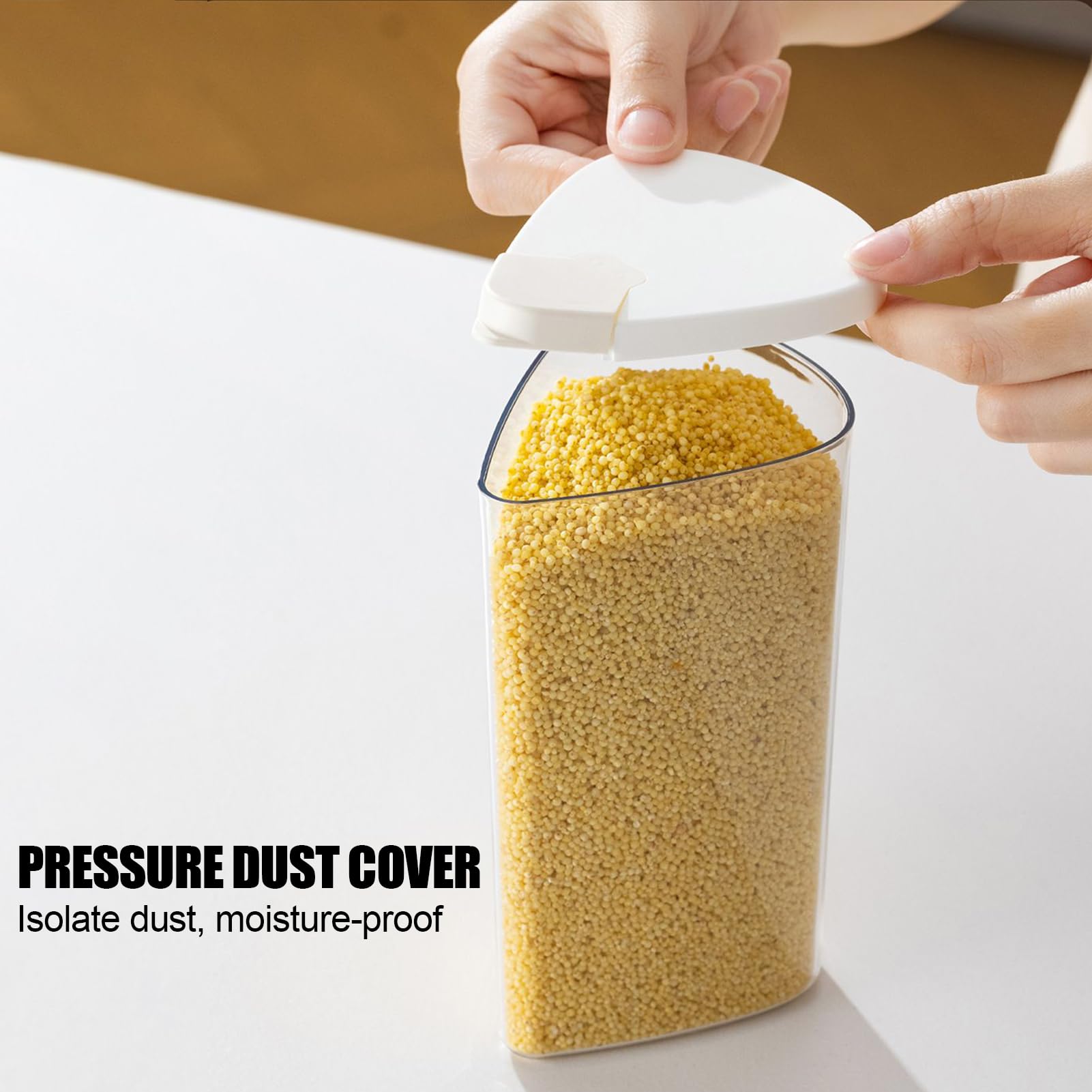Dispenser Di Cereali Contenitore Organizzatore A 6 Scomparti | Dispenser Rotante Alimenti E Porta Riso Per Organizzazione Dispensa Piano Cucina Armadi Cereali Farina Zucchero Dolci Snack