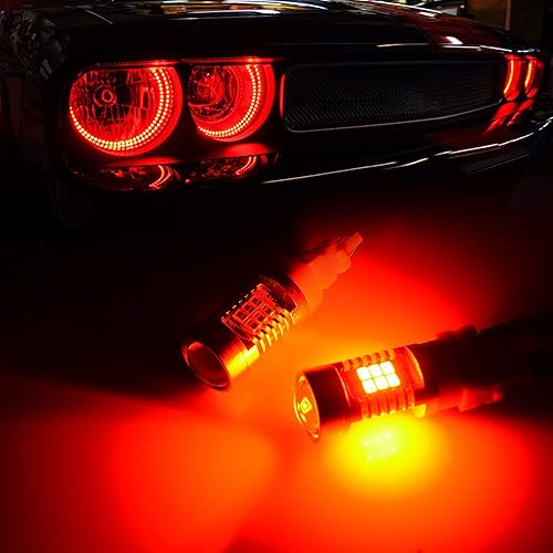 Miniatura 4 de JDM Astar, Chipsets PX extremadamente brillosos, bombilla LED 3056, 3156, 3057, 3157 para luz de freno, luces de cola, señal de vuelta, rojo