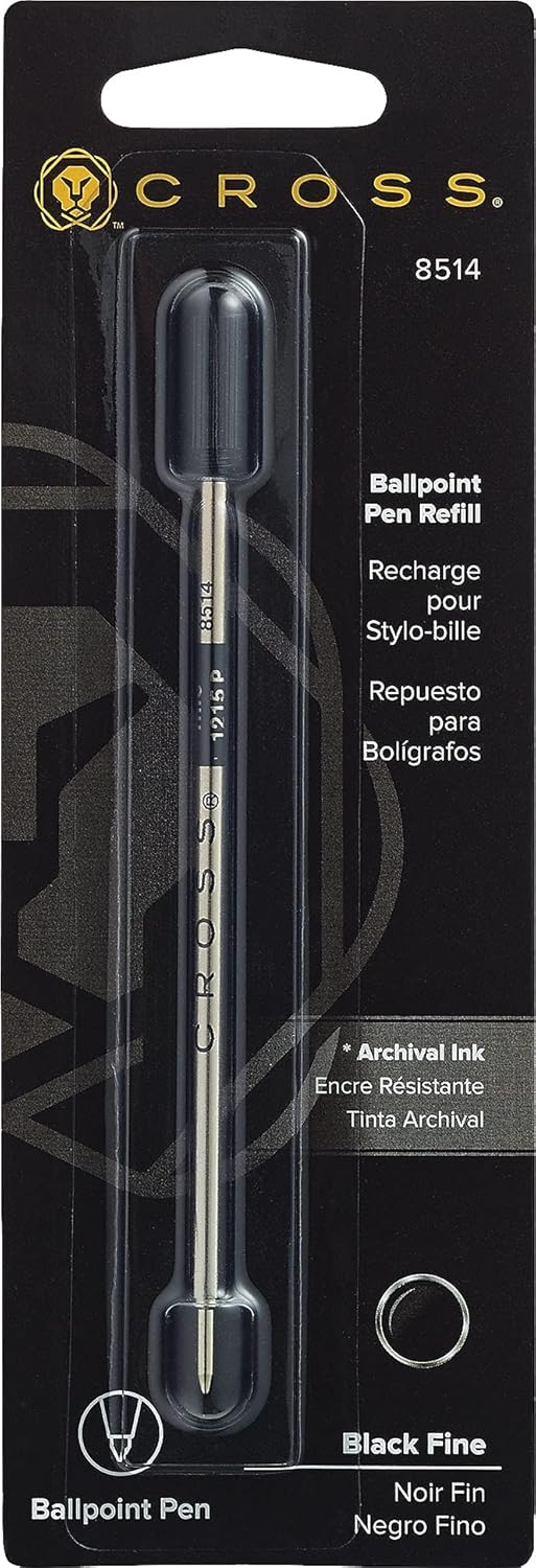 Cross Ballpoint Pen Refill Fine Black (8514) Fine