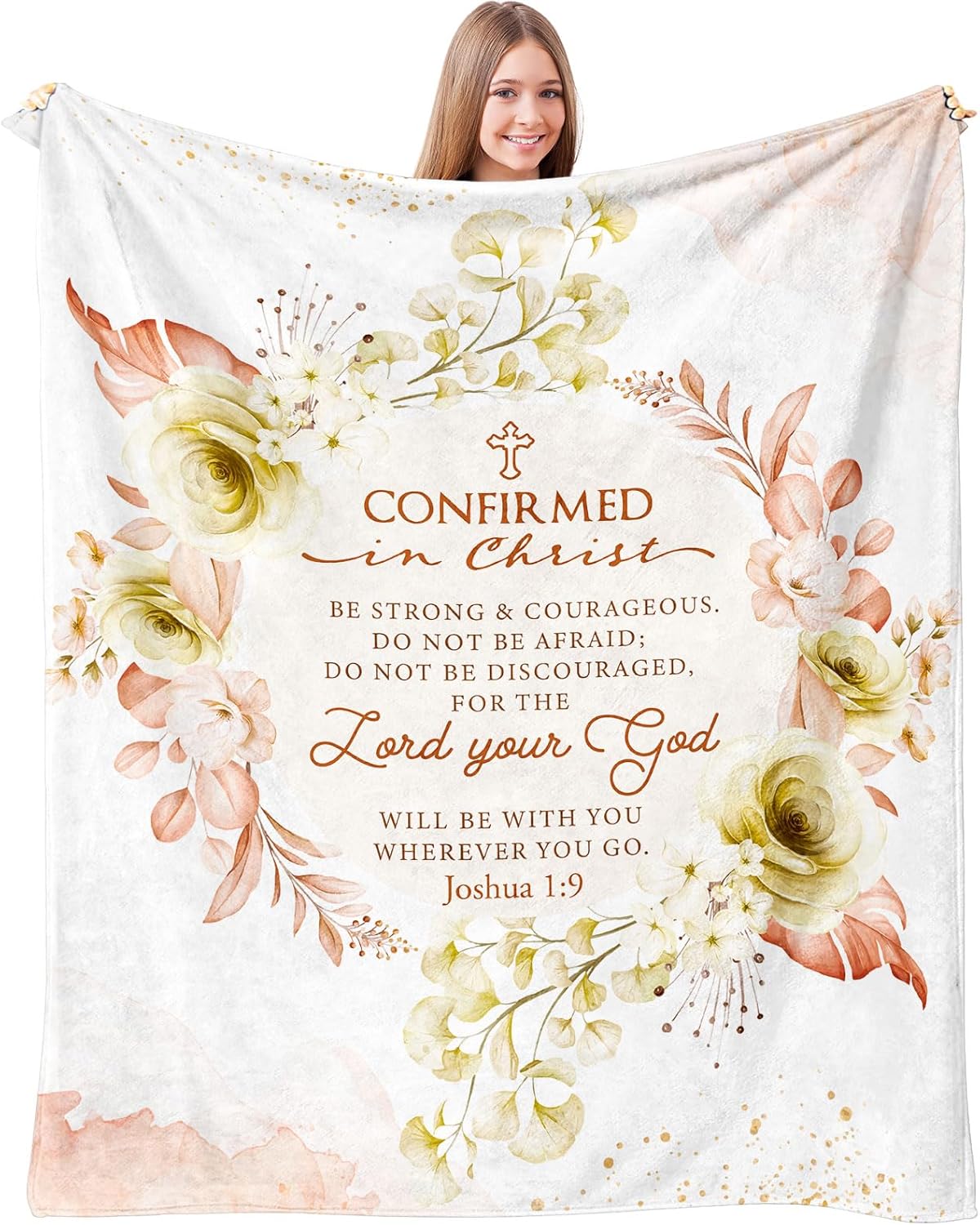 Confirmation Gift for Teenage Girl, Confirmation Gift for Girl, Best Confirmations Present for Girls, Confirmations Gift for Teen Girls Decorations Throw Blanket 60"X50"