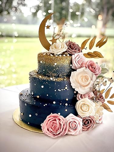 Vista 41 de White Rose Artificial Flowers Fake Flower Bulk with Stems for DIY Wedding Bouquet Bridal Baby Shower Centerpiece Table Decorations Silk Faux Floral