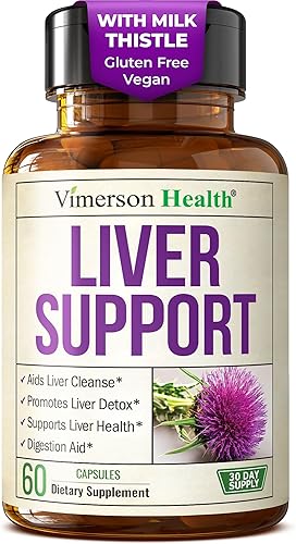 Suplemento de apoyo para la desintoxicación de la salud hepática - Mezcla de hierbas para hombres y mujeres con extracto de alcachofa cardo mariano Suplemento de apoyo para la desintoxicación de la salud hepática - Mezcla de hierbas para hombres y mujeres con extracto de alcachofa cardo mariano
